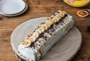 Bûche façon banoffee