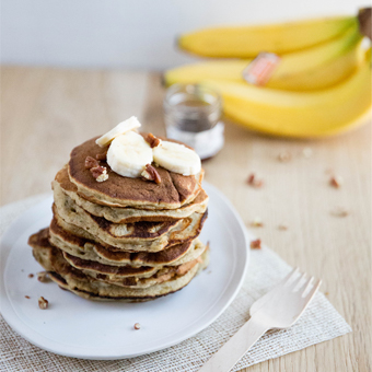 Pancakes à la banane